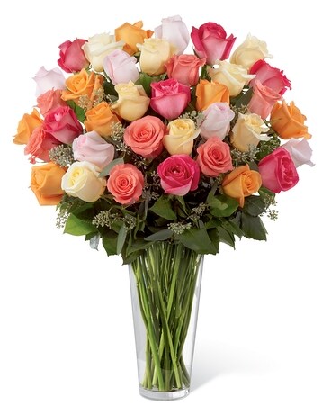 4 Dozen - Includes Free Card & Chocolates size, inches height and inches wide.