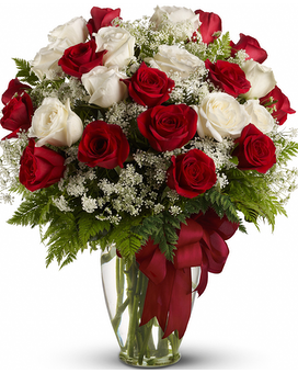 36 Roses - Includes Free Card & Chocolates size, inches height and inches wide.