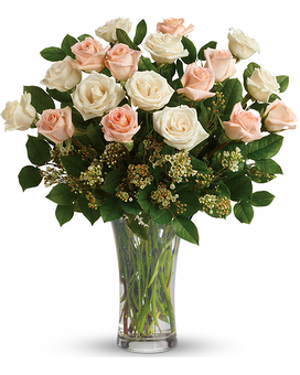 18 Roses size, inches height and inches wide.
