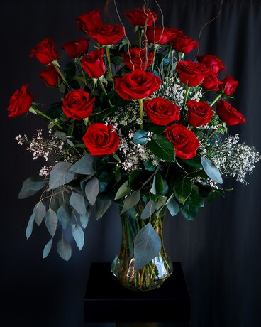 With Lilies size, inches height and inches wide.