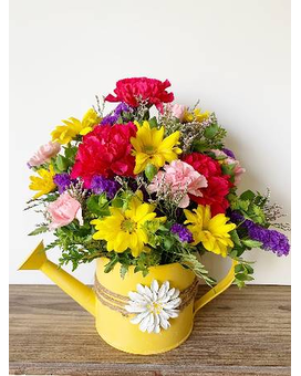 Deluxe-adds 3 pink roses size, inches height and inches wide.
