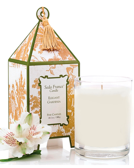 Elegant Gardenia size, inches height and inches wide.