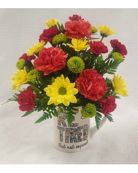 Standard size, 9 inches height and 11.5 inches wide.