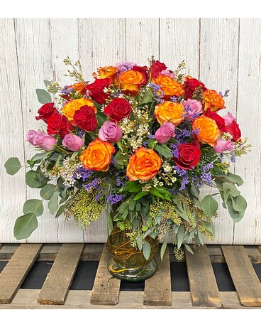 Classic Three Dozen - As Shown size, inches height and inches wide.