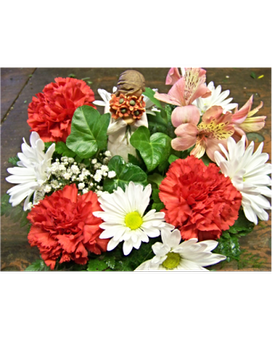 As Shown size, inches height and inches wide.