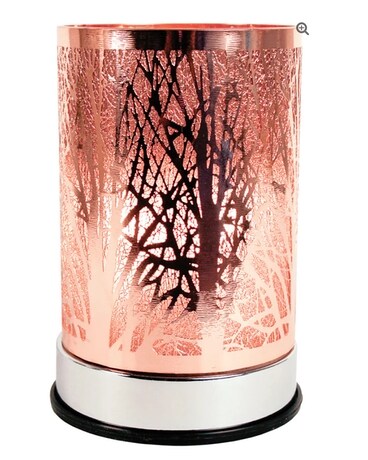 Copper Branches Lantern Warmer size, inches height and inches wide.