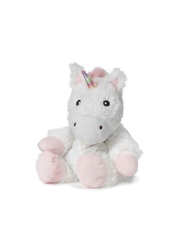 White Unicorn size, inches height and inches wide.