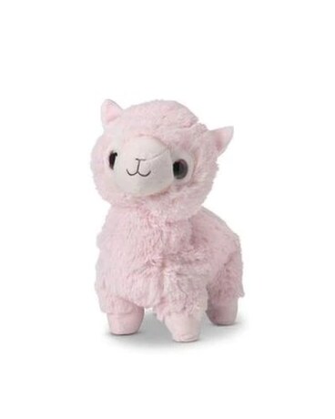 Pink Llama size, inches height and inches wide.