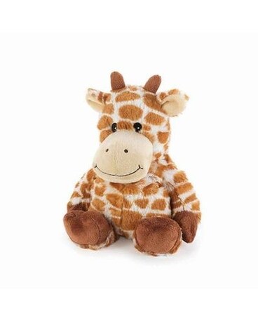 Giraffe size, inches height and inches wide.