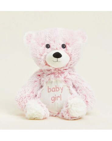 Baby Girl Bear size, inches height and inches wide.