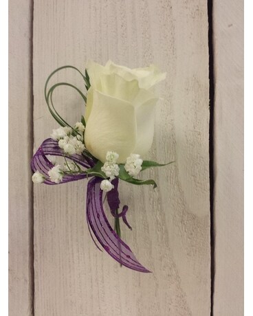 Purple size, inches height and inches wide.