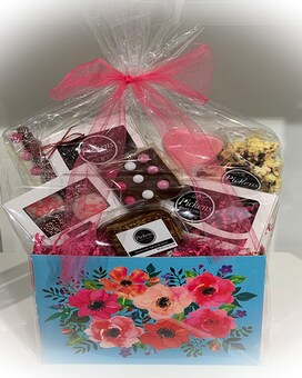 Small Box size, inches height and inches wide.