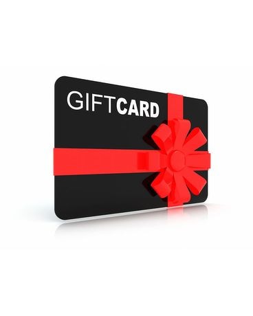 $60 Gift Card size, inches height and inches wide.