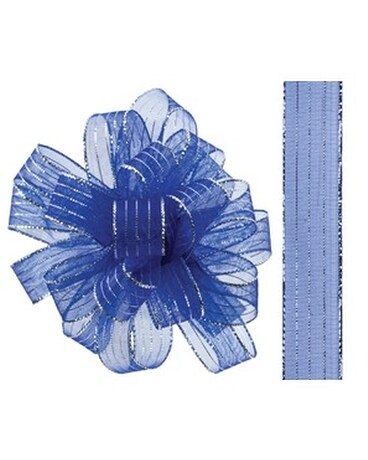 w/ Blue Ribbon size, inches height and inches wide.