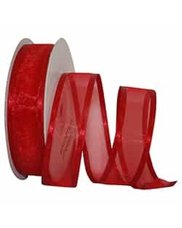 w/ Red RIbbon size, inches height and inches wide.