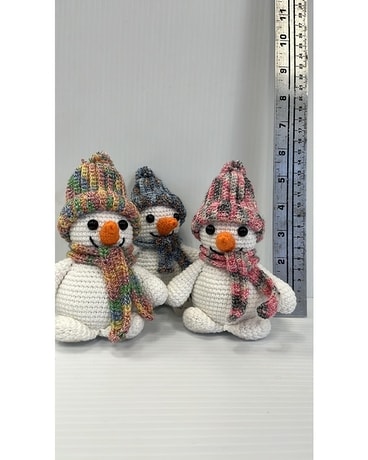 Each (not all 3) size, inches height and inches wide.