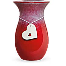 Teleflora's Charming Heart Bouquet Vase