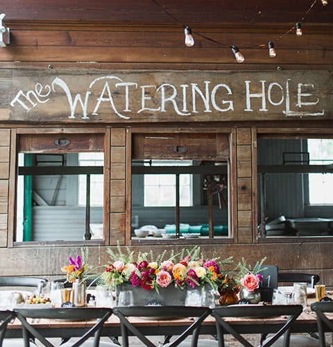 Rustic Rehearsal Dinner