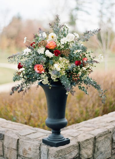 Custom Wedding Flower Arrangement