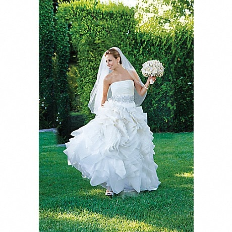 gardenia and hydrangea bouquet