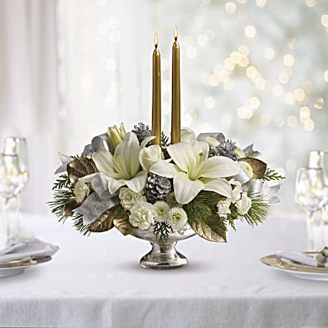 Gold And Silver Centerpieces 53 Off Plykart Com