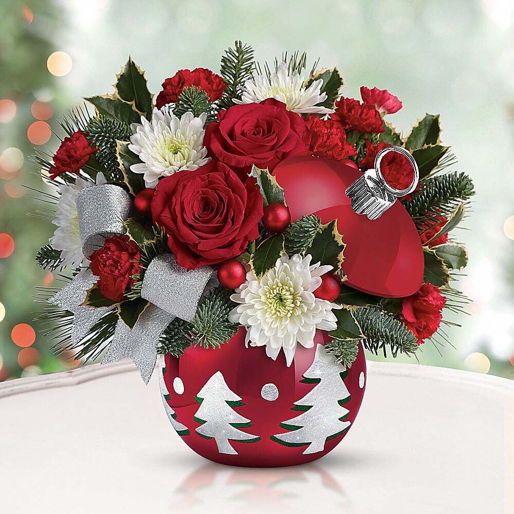 Teleflora's Sparkling Winter Wonderland - by Schneider's Florist