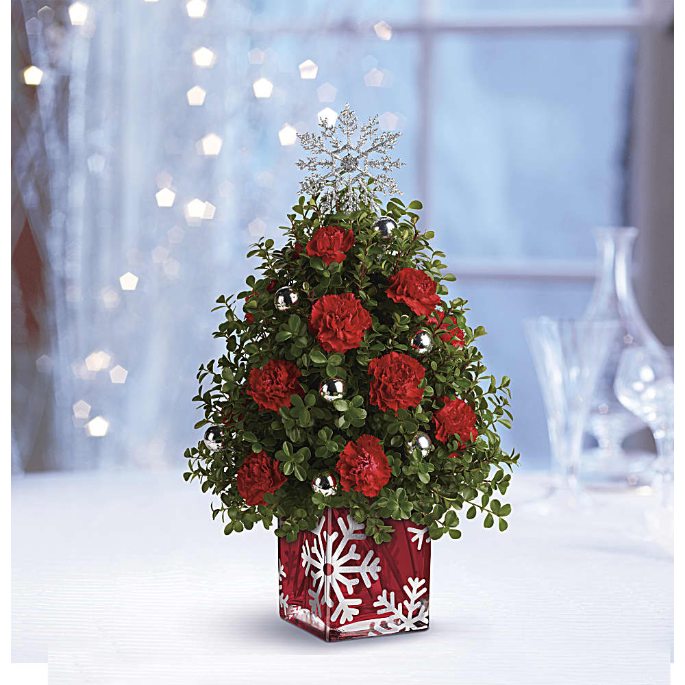 Teleflora Snowflake Tree - Thumbnail 2