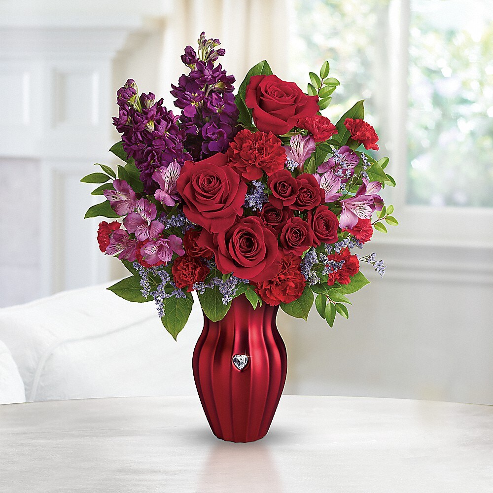 その他 flower Teleflora's Shining Heart Bouquet in Freeport IL - Deininger