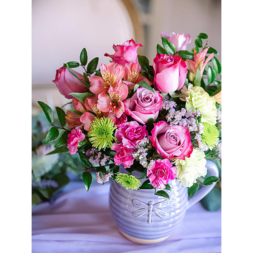 Teleflora's Whimsical Dragonfly Bouquet in Monroe MI - Monroe