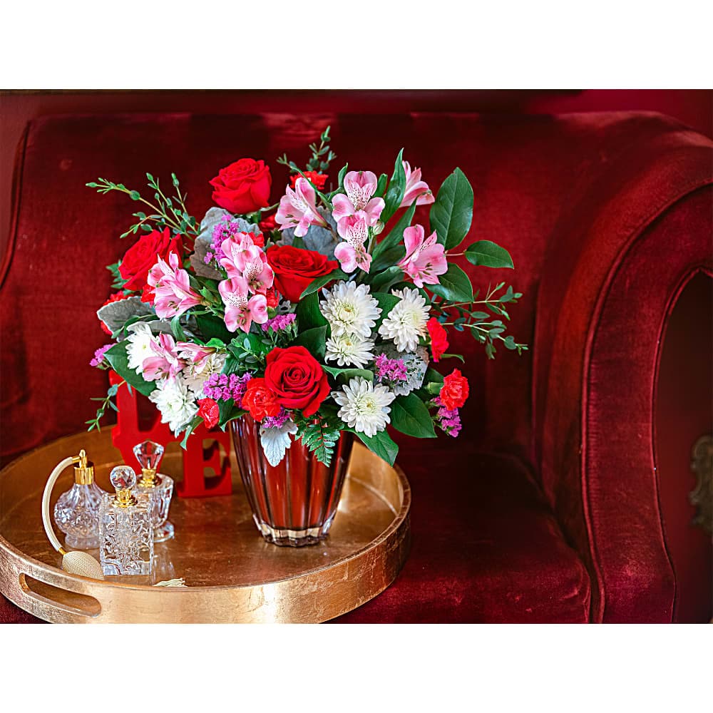 Teleflora's Sophisticated Love Bouquet - T22V100A in Chicago IL