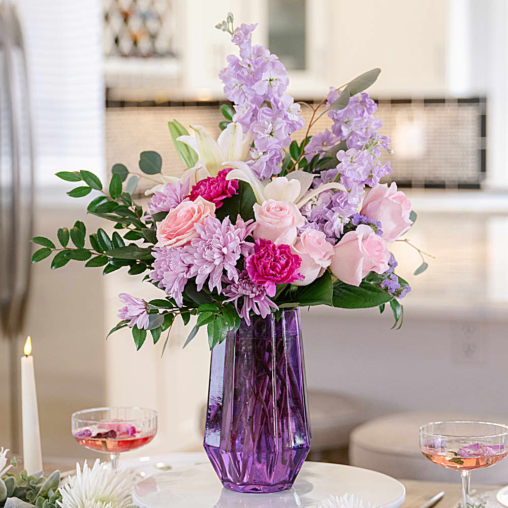 Teleflora's Lavender Whimsy Bouquet - T23M100