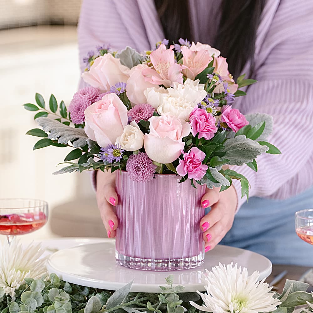 Teleflora's Rosy Pink Bouquet - T23M300 in Chicago IL - Soukal