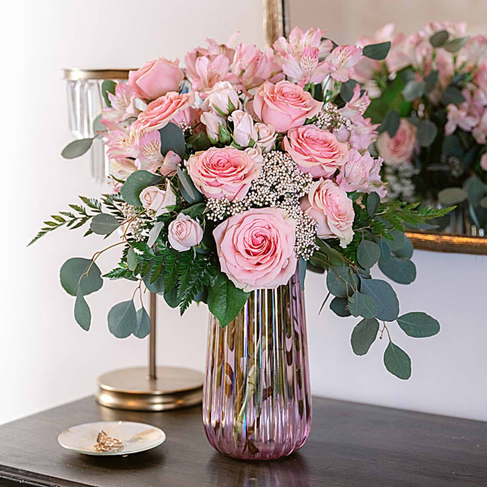 Teleflora's Rosy Iridescence Bouquet - T23M510 in Chicago IL