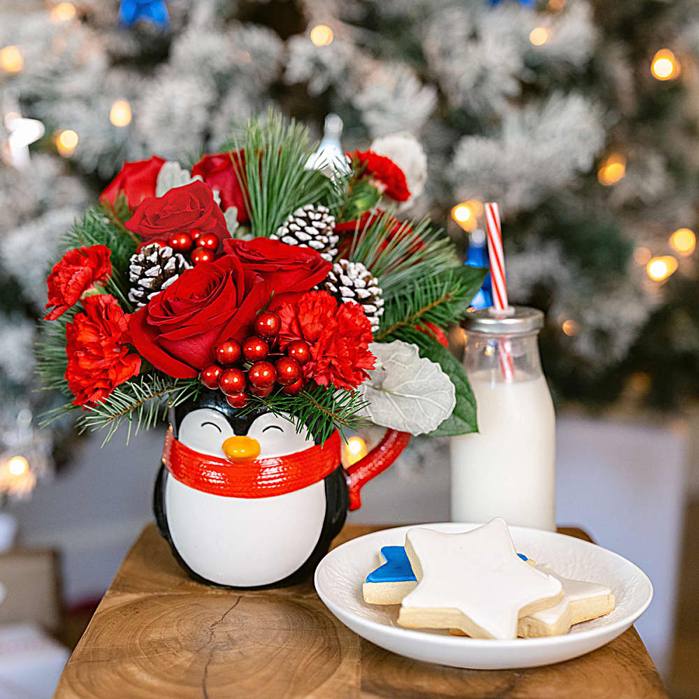 Teleflora s Send A Hug North Pole Penguin in Bluffton SC Old