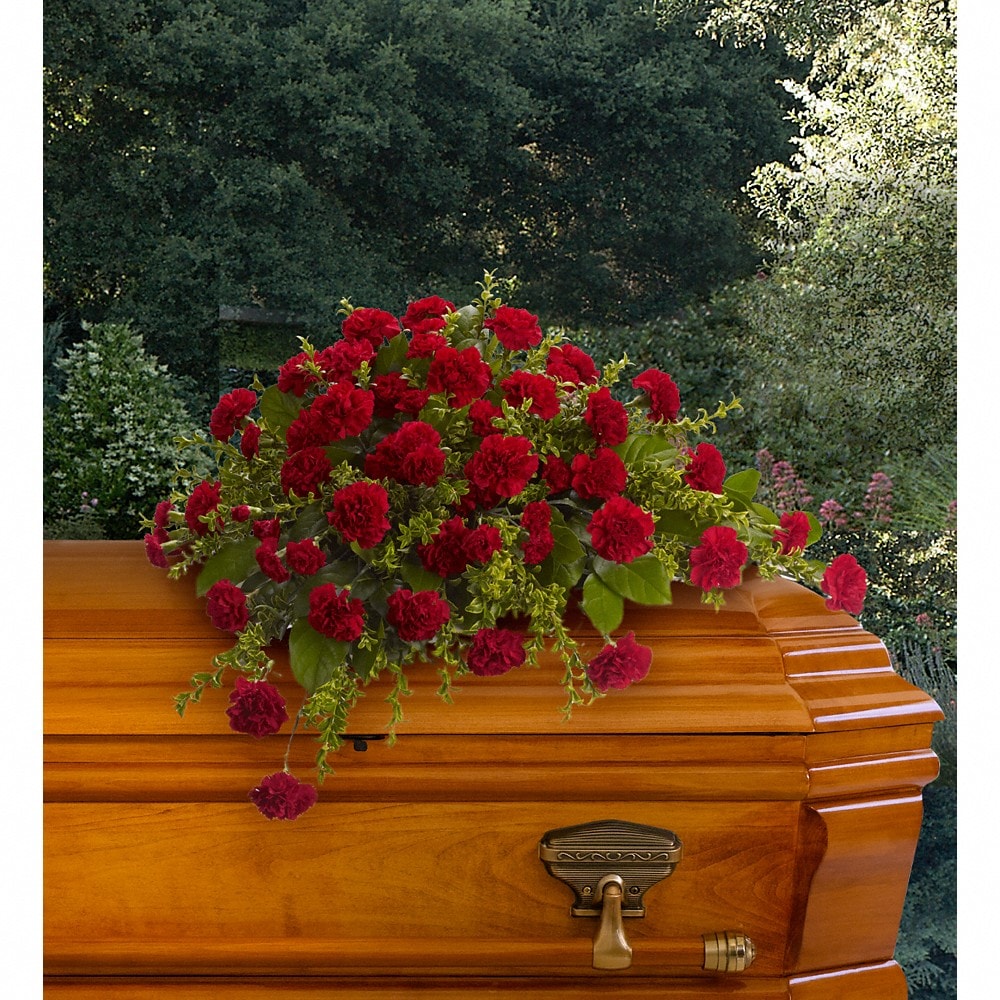 Adoration Casket Spray (T242-2A) in Chicago IL - Soukal Floral Co
