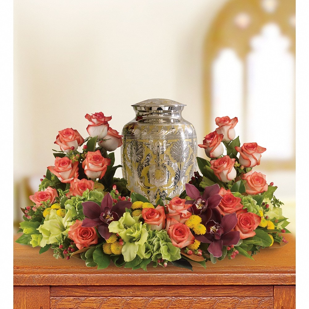 Sunset Wreath (T254-1A) in Chicago IL - Soukal Floral Co