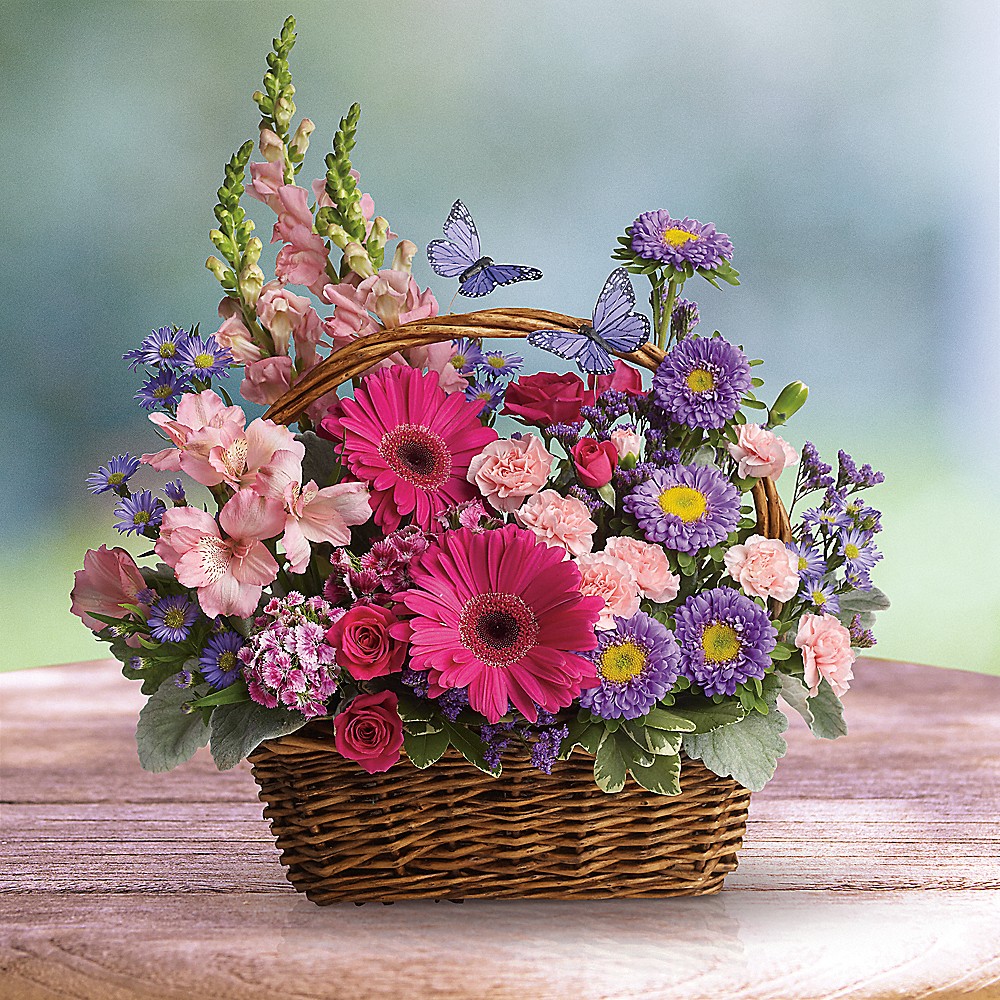 Country Basket Blooms in Waterbury CT - O'Rourke & Birch Florists