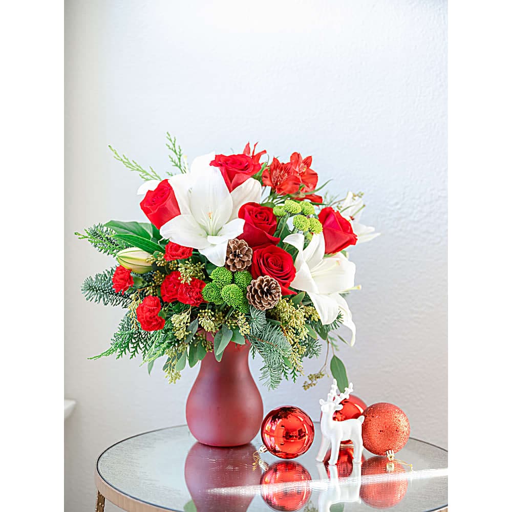Teleflora's Yuletide Greetings Bouquet in Bridgeville PA - The