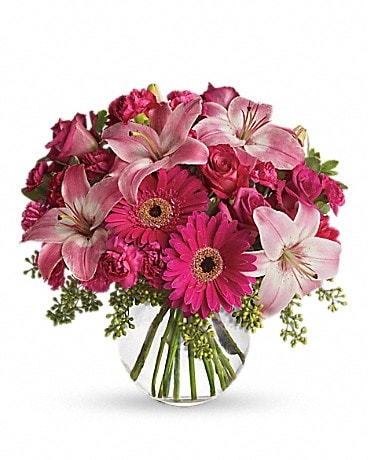 Rose and daisy bouquet - Think Of Me Florist's Flower on