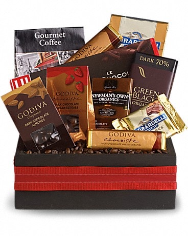 Coffee & Chocolates Gift Basket Classic by