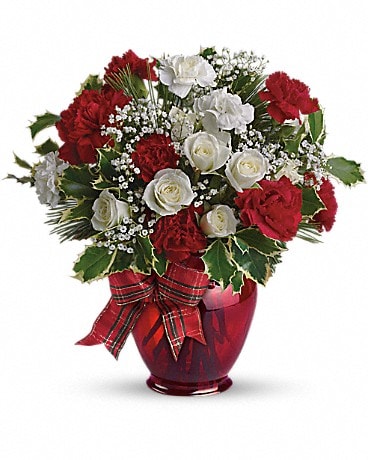 christmas floral arrangements for delivery