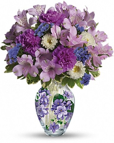 Sweet Violet Bouquet Bouquet