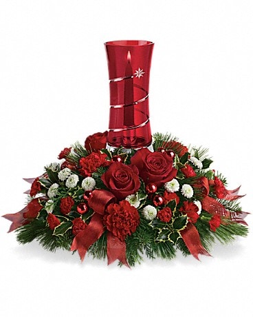 christmas flower bouquet delivery