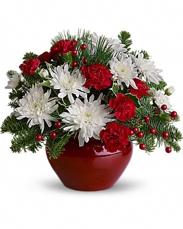 Country Christmas Bouquet in West Chester, PA