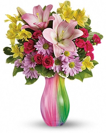 Teleflora's Shades of Spring Bouquet