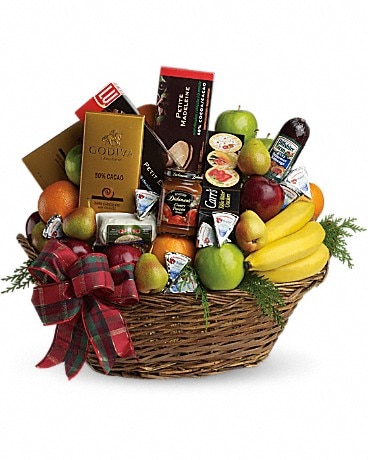 Gourmet Fruit & Snack Basket