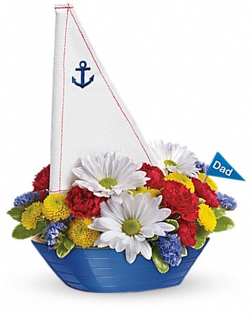 Teleflora's Anchors Aweigh Bouquet Bouquet