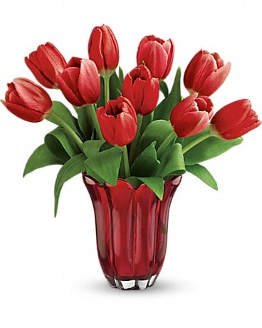 Teleflora's Kissed By Tulips Bouquet Bouquet