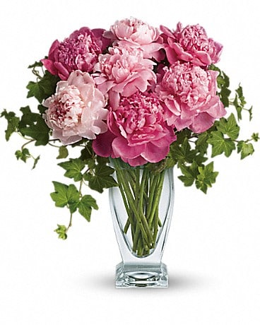 Maurelle Peony and Daisy Bouquet – Crown and Glory