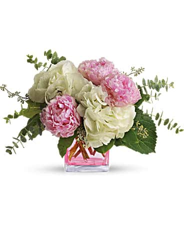 Maurelle Peony and Daisy Bouquet – Crown and Glory